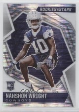 2021 Panini Rookies & Stars Rookies Pulsar Prizm Nahshon Wright #145 8x7