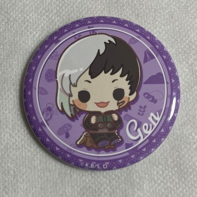 Dr.STONE Gen Asagiri Can Badge, Camp Mini Character, Used, Anonymous