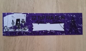 ZZ Top Backstage Pass Satin Original Official Fan Club After Show The Antenna...