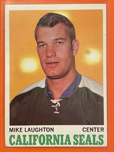 Mike Laughton #74 1970 Topps card