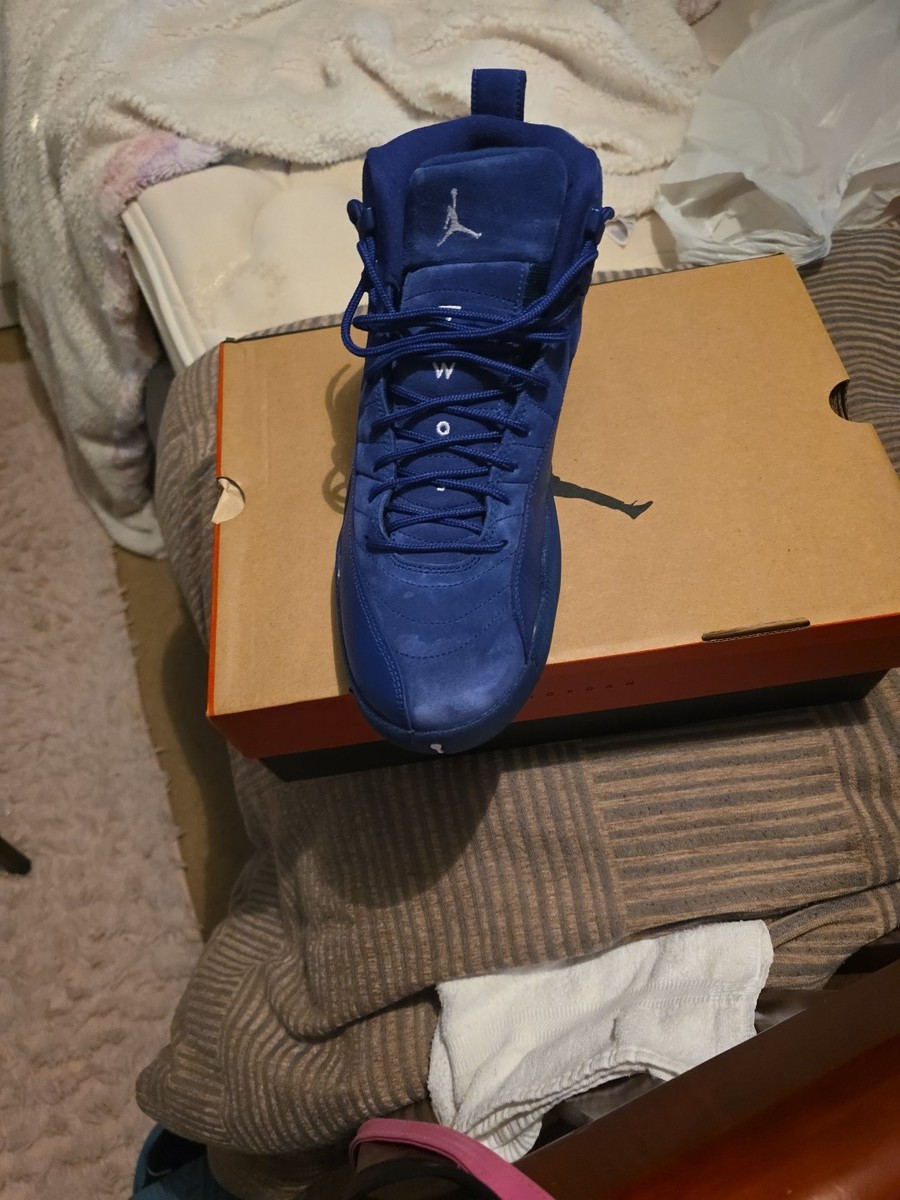 Nike Air Jordan 12 Retro Deep Royal White (130690-400) Mens Size 17 Air Jordan 12 Retro  main image 4