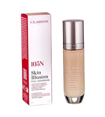 Clarins Skin Illusion Full Coverage 30ml 105 N Foundation