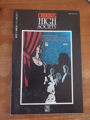 Cerebus #43 Aardvark-Vanaheim Comic Book Lord Julius High Society 