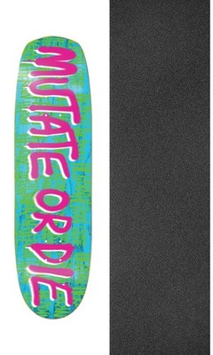 Heroin Skateboards Mutate or Die Team 8.7'' Skateboard Deck + griptape