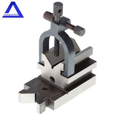 3-1/2" &times;1-7/8" &times;1-7/8" Angle V-Block and Clamp Set Hardened Steel 0.0003"