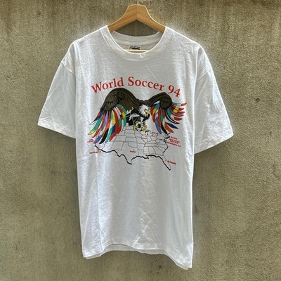 Horizon Teeez Tee Shirt 1994 World Cup USA Soccer Graphic Size Large