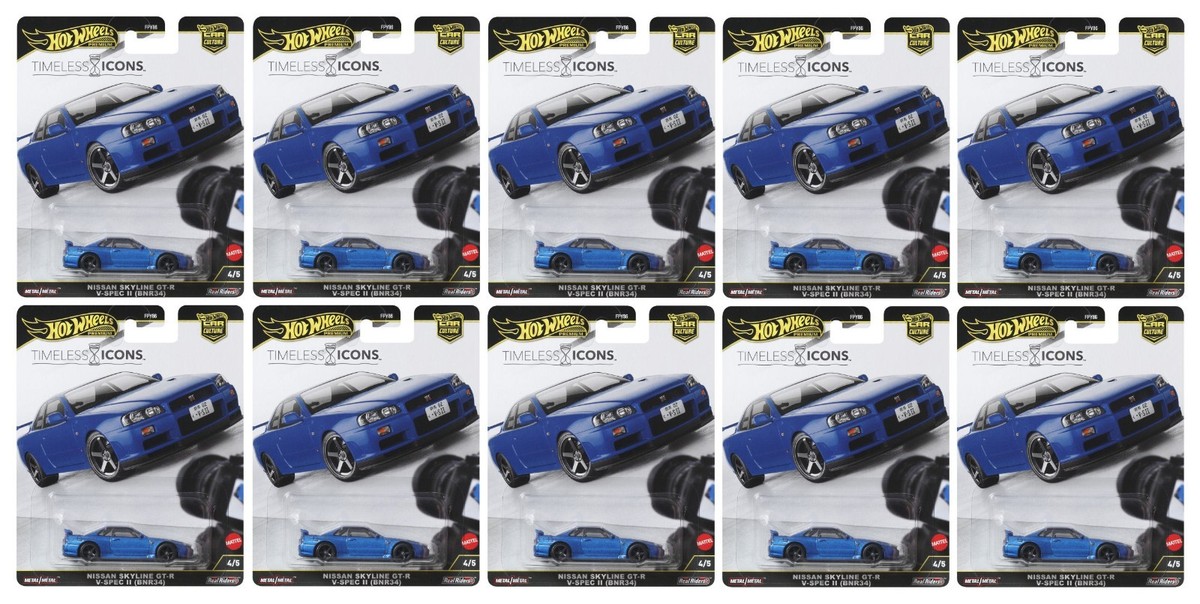 Hot Wheels Car Culture 2025 Timeless Icons - Nissan Skyline GT-R 4