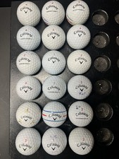 18 Callaway Chrome soft white A Grade Golf Balls