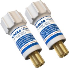 Freeze Miser Outdoor Faucet Cover 2-Pack, Auto Anti-Freeze Valve Protection