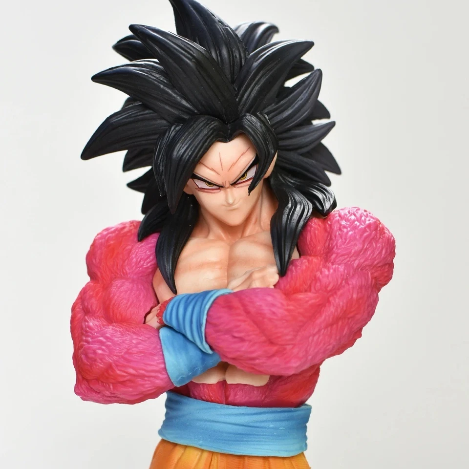 Figurine Son Goku Super Saiyan 4 Dragon Ball GT 32 cm Statue PVC 1/6 - Photo 4/4