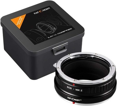 K&F CONCEPT Lens Mount Adapter for Canon EF Mount Lens to Nikon Z6 Z7 Camera