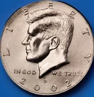 2002-D Clad Gem BU Kennedy Half Dollar Coin From OBR FAST SHIPPING