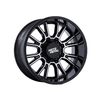 Moto Metal MO810BD20908001 20 x 9 Wheel, 8 On 6.5, 1mm Off
