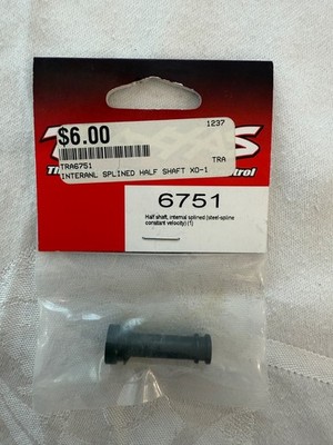 Traxxas 6751 Internal Splined CV Half Shaft Slash 4X4 / Stampede / XO-1 / Rally