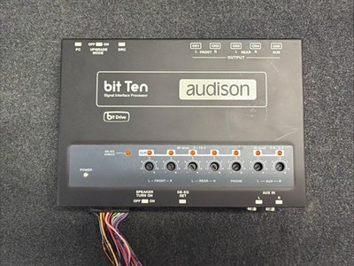 AUDISON BIT TEN CAR SIGNAL INTERFACE PROCESSOR WITH 4 CH IN & 5 OUT