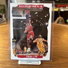 1996-97 Collector’s Choice Jumbo 5”x7” Michael Jordan #25