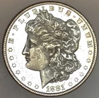 1881 O MORGAN ULTRA PROOF LIKE! DEEP LIQUID MIRRORS! MS+++++KNOCKOUT  NR #64601