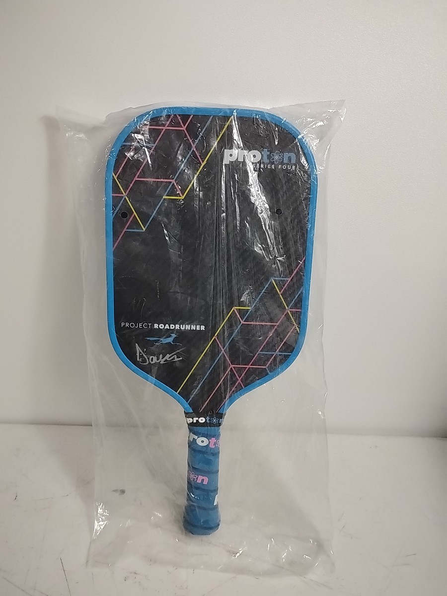 NEW Proton #4 Pickleball Paddle Project Roadrunner Carbon Signed