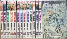 Claymore Manga Volumi 1-14 Nuovo In Inglese Da Viz Media Graphic Novel 