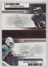 2021 Panini Contenders Round Numbers Ruby DeVonta Smith Jaylen Waddle 11mo