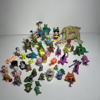 Vintage Toys Figures 1980s X52 Boglins Turtles Snow White Kinder Surprise Etc
