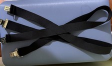 Adjustable Men's Braces Suspenders - Black 241168 