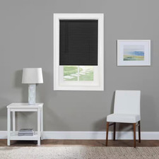 ACHIM GII Morningstar Negro Inalámbrico Filtro de Luz Vinilo 1" Persianas 72"L x 34"W