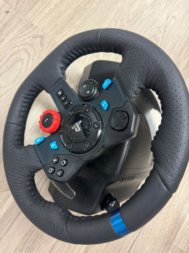 Logitech G Driving Force Racing Wheel Pedals Set PlayStation PC Black Untested