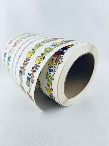 Rotolo adesivo vintage Sandy Lion super mamma fogli bordo scrapbooking Sandylion - Foto 1 di 11