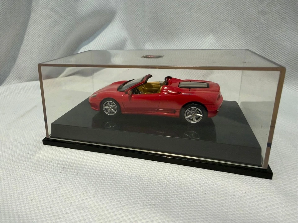 Hot Wheels 100% Ferrari 360 Spider Red Diecast Model Car 1:24 Collectible - Image 3 of 4