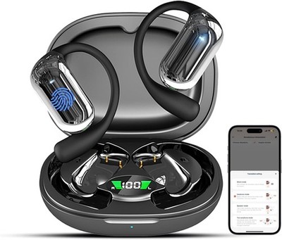 Bluetooth AI Translator Earbuds 144+ Language Real-Time Translate Earphones 120H