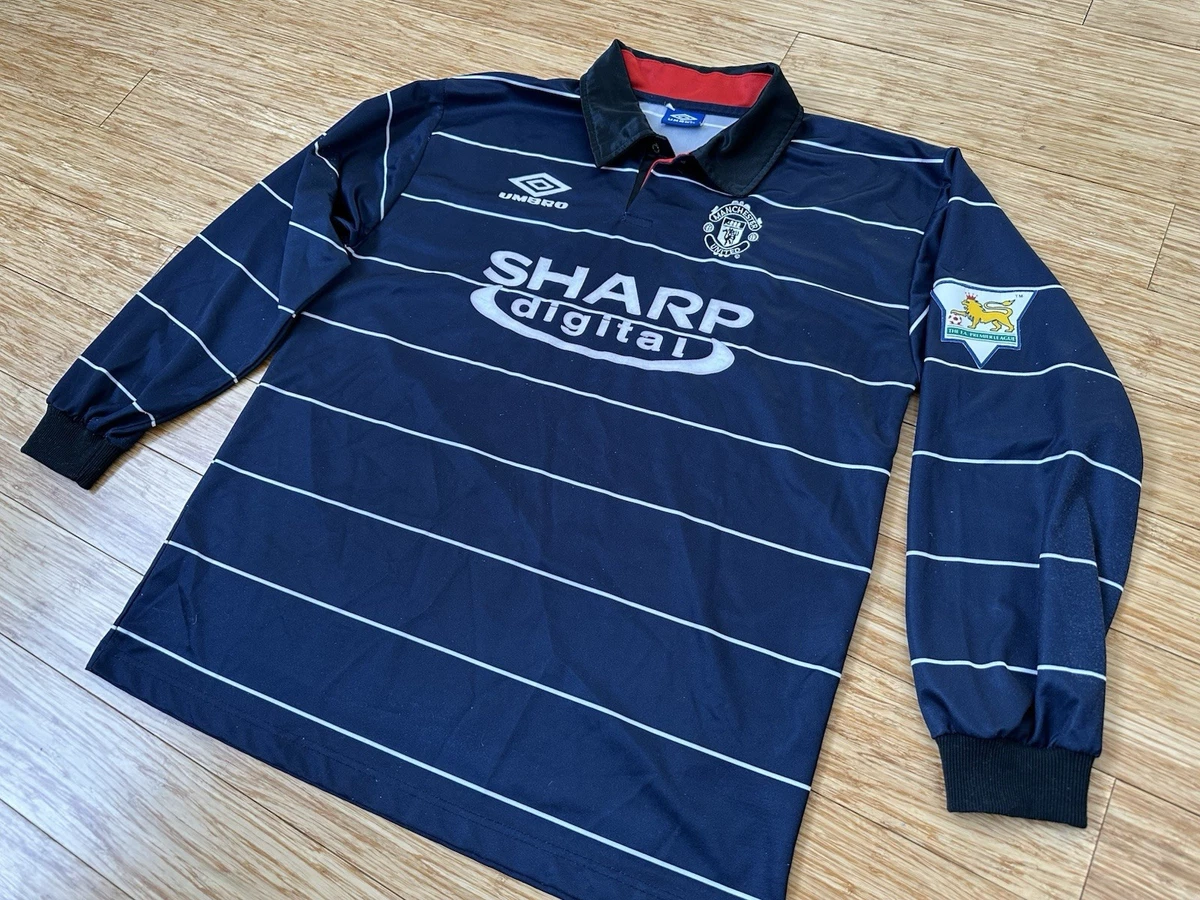 Blue Manchester United International Club Soccer Fan Apparel and