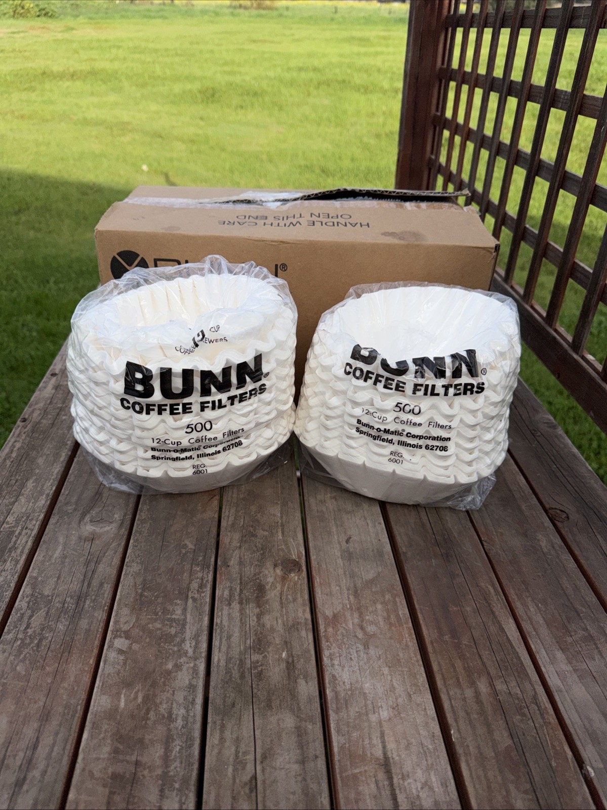 BUNN 12-Cup Commercial Coffee Filters, 1000 count, 20115.001