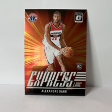 Panini 2024-25 Donruss Optic Alexandre Sarr #11 Express Lane Rookie