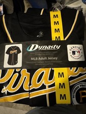 Dynasty MLB Adult Pittsburgh Pirates Jersey Medium New