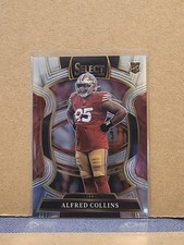 2025 Panini Select - Concourse Alfred Collins #17 (RC) San Francisco 49ers