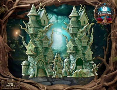 FatesEnd - Feymoon - Pixie Village Dice Tower - DnD/TTRPG/Rollenspiel/Wargames