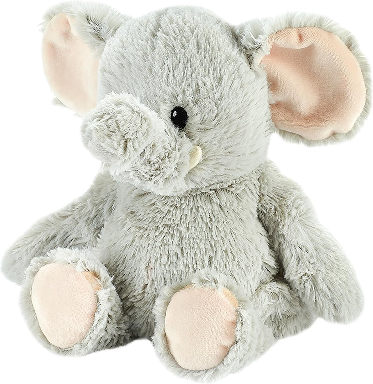 Warmies Plush Elephant Microwavable Weighted Teddy with French Lavender Scent,