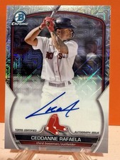 🔥2023 Ceddanne Rafaela Bowman Chrome Mojo Auto Mega Box #BCMA-CR Red Sox