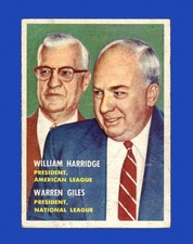 Click to enlarge William Harridge / Warren Giles