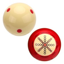 2pcs Billiard Training Cue Ball, Pool Training Balls Billiards Practice Acces...