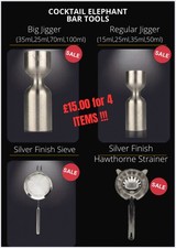Measures Jiggers 4er Set (25ML/35ML/50ML/70ML...