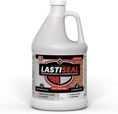 Lastiseal Brick & Masonry Sealer   Deep-Penetrating Sealer for Brick, Concrete, 