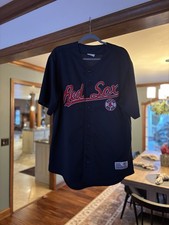 Men’s Dynasty Boston Red Sox Stitched Jersey Vintage Size Large