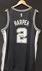 Dylan Harper Signed Autograph San Antonio Spurs Jersey NBA Fanatics Auth