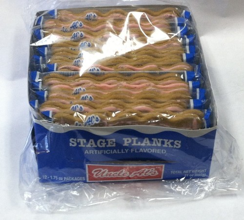 Uncle Al's Old Fashioned Stage Planks Pack Of 12 Cookies 1.75 Ounce Each - Picture 3 of 4