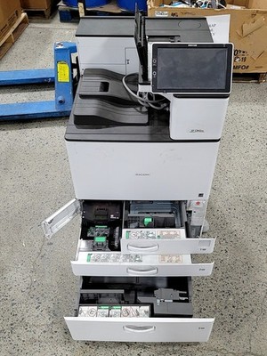 RICOH SP C842DN Color Laser Printer 550K Pages SEE NOTES