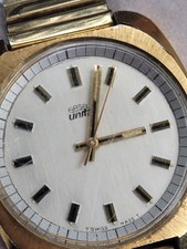 schöne vintage Herrenuhr ARSA Unitas läuft