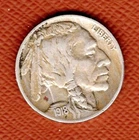 1918 Buffalo nickel very fine