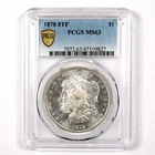 1878 8TF Morgan Dollar MS 63 PCGS Silver $1 Coin SKU:I11317